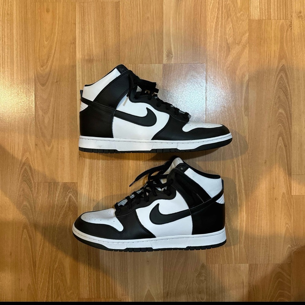 Nike Dunk High “Black White” PANDA Size 12